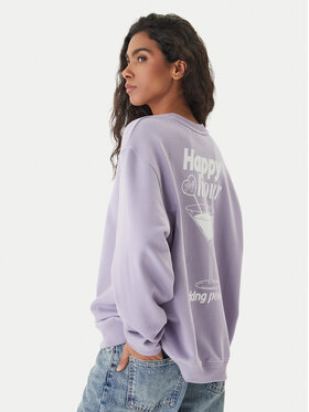 HUGO HUGO Світшот Classic 50560782 Фіолетовий Relaxed Fit