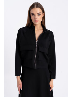 CLICK CLICK Kurtka damska 71-0043 Czarny Regular Fit