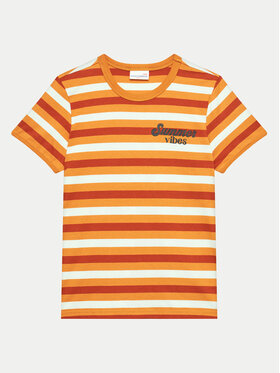 Coccodrillo Coccodrillo Tricou WC4143203HBJ Portocaliu Regular Fit
