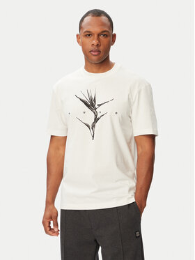 HUGO HUGO T-shirt Darise 50563436 Bianco Relaxed Fit