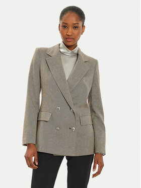 Marella Marella Giacca da abito Nodo 2423046082 Marrone Regular Fit