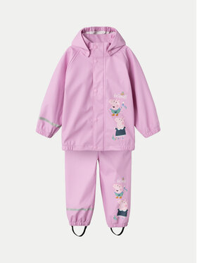 NAME IT NAME IT Set de ploaie 13231835 Roz Regular Fit