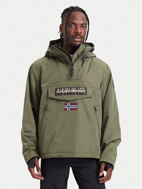 Napapijri Napapijri Kurtka anorak Rainforest Next NP0A4IB9 Khaki Regular Fit