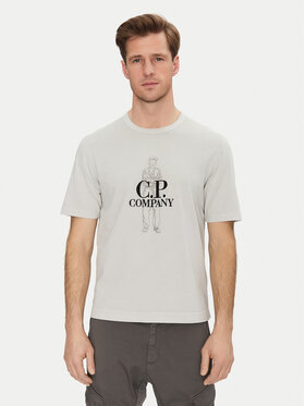 C.P. Company C.P. Company T-krekls 18CMTS288A006057O Zils Regular Fit