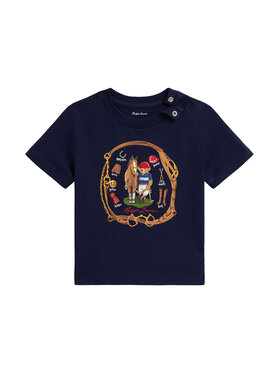 Polo Ralph Lauren Polo Ralph Lauren Tričko 320A96608001 Tmavomodrá Regular Fit