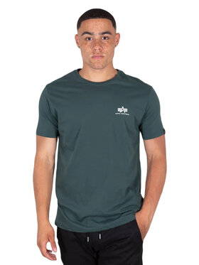 Alpha Industries Alpha Industries T-Shirt AI.188505-610 Zielony Basic Fit