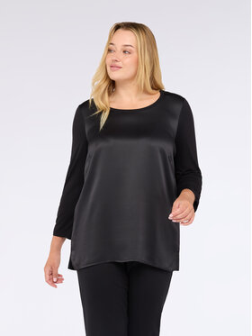 Fiorella Rubino Fiorella Rubino Bluzka G247L008552N033 Czarny Regular Fit