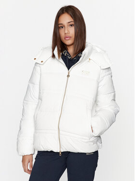 EA7 Emporio Armani EA7 Emporio Armani Winterjacke 6RTB09 TNDAZ 0101 Weiß Regular Fit