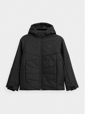 4F 4F Лижна куртка 4FJAW23TTJAM298 Чорний Regular Fit