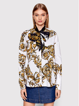 Versace Jeans Couture Versace Jeans Couture Риза 72HAL2A7 Бял Regular Fit