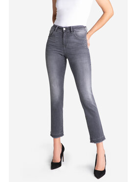 RJ Rocks Jeans RJ Rocks Jeans Jeansy Ella Szary Straight Leg