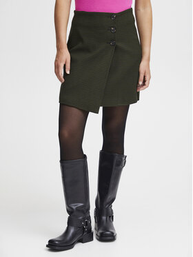 Fransa Fransa Minirock 20612723 Grün Regular Fit