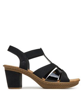 Rieker Rieker Sandale 665K3-00 Crna