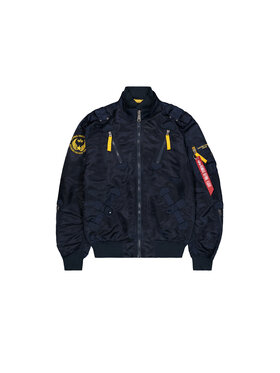 Alpha Industries Alpha Industries Kurtka bomber Falcon II Bomber Jacket Błękitny Regular Fit