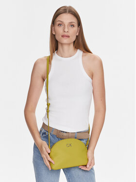 Calvin Klein Ročna Torba Re-Lock Seasonal Crossbody Md K60K611444 Rumena