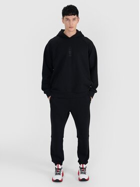 4F 4F Joggery 4FRSS25TTROM1375-20S Czarny Regular Fit