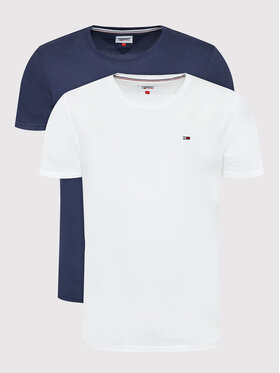 Tommy Jeans Tommy Jeans 2 t-kreklu komplekts DM0DM15381 Daudzkrāsains Slim Fit
