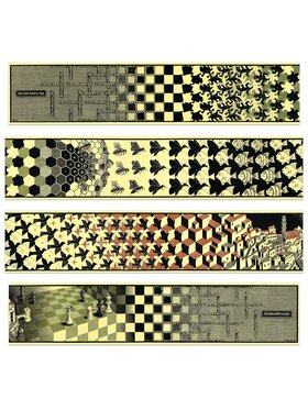 Artopweb Artopweb Dekoracja ścienna Metamorphosis II, 1940 (4 MDF Panels) Kolorowy