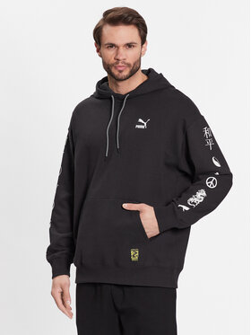 Puma Puma Džemperis STAPLE 539825 Juoda Relaxed Fit