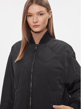 Weekend Max Mara Bomber Norel 2415481051 Crna Relaxed Fit