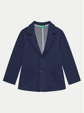 United Colors Of Benetton United Colors Of Benetton Giacca da abito 3F1YG600E Blu scuro Regular Fit