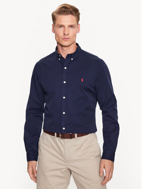 Polo Ralph Lauren Polo Ralph Lauren Koszula 710906936008 Granatowy Slim Fit