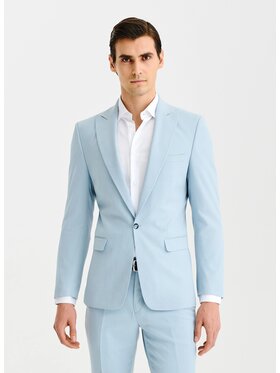 Pako Lorente Pako Lorente Marynarka P25SF-3G-027 Niebieski Slim Fit