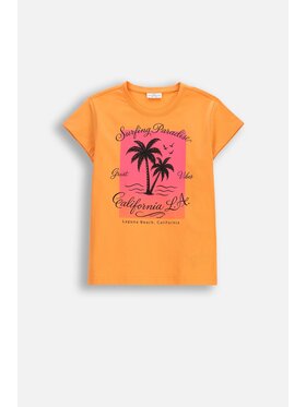 Coccodrillo Coccodrillo T-Shirt WC6143204VGB-005 Różowy Regular Fit