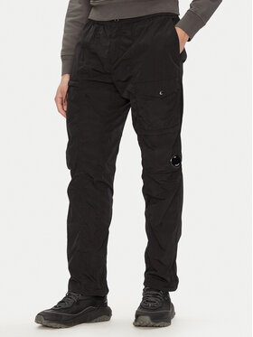 C.P. Company C.P. Company Szövet nadrág 18CMPA063A005904G Fekete Regular Fit