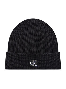 Calvin Klein Calvin Klein Czapka Modern Essentials Beanie IU0IU00215 Czarny