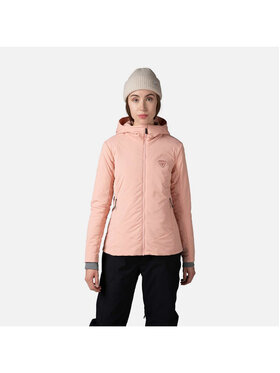 Rossignol Rossignol Kurtka przejściowa W Opside Hoodie Jkt Różowy Regular Fit