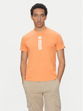 Alpha Industries Alpha Industries T-Shirt 146509 Πορτοκαλί Regular Fit