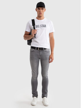 BIG STAR BIG STAR T-Shirt BRUNO Biały Basic Fit