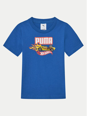 Puma Puma Tricou Hot Wheels 630069 Albastru Regular Fit