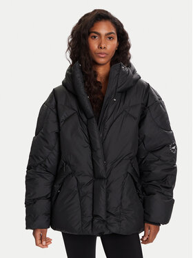 adidas by Stella McCartney adidas by Stella McCartney Geacă de iarnă JW2036 Negru Loose Fit