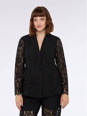 Fiorella Rubino Fiorella Rubino Marynarka Q016T000254N033 Czarny Slim Fit