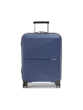 American Tourister American Tourister Mała Twarda Walizka Airconic 128186-1552-1INU Granatowy