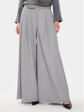 Imperial Imperial Kalhoty z materiálu P3U0HMC Šedá Relaxed Fit