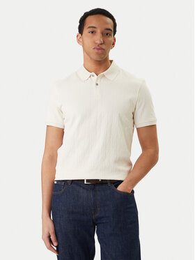 Guess Guess Polokošile M6RP05 KD181 Écru Regular Fit