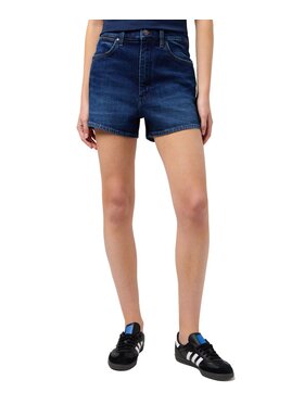 Wrangler Wrangler Szorty jeansowe 112351747 Niebieski Regular Fit