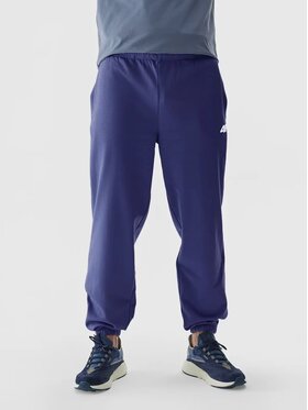 4F 4F Pantaloni da tuta 4FWAW24TTROM1277-31S Blu scuro Regular Fit