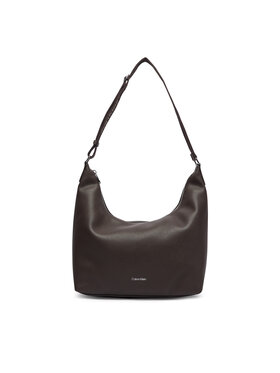 Calvin Klein Calvin Klein Geantă Webbing Strap Md Shoulder Bag LV04F3891G Maro închis