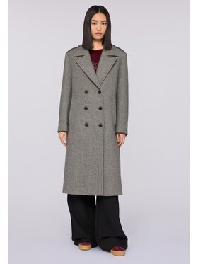 Trussardi Trussardi Płaszcz 8917A000319N0S3 Szary Regular Fit