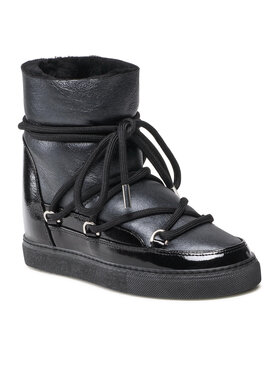 Inuikii Inuikii Buty Gloss Wedge 70203-006 Czarny