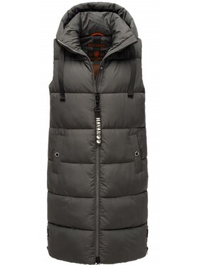 Navahoo Navahoo Kamizelka Schnuffelchen Czarny Casual Fit