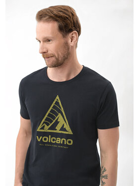 Volcano Volcano T-Shirt T-PIK Granatowy Regular Fit
