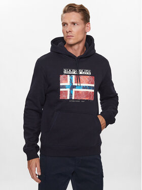Napapijri Napapijri Felpa NP0A4HE9 Blu scuro Regular Fit