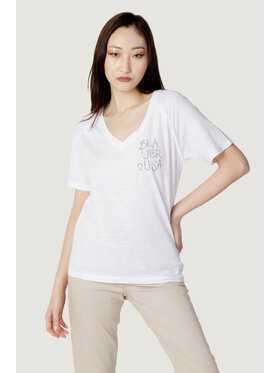 Blauer Blauer T-shirt LOGO LATERALE Bianco Shirt Fit