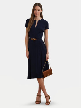 LAUREN RALPH LAUREN LAUREN RALPH LAUREN Koktejlové šaty 200973369001 Tmavomodrá Regular Fit