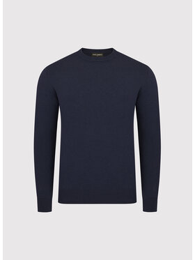 Pako Lorente Pako Lorente Sweter P25WN-2X-033 Granatowy Classic Fit